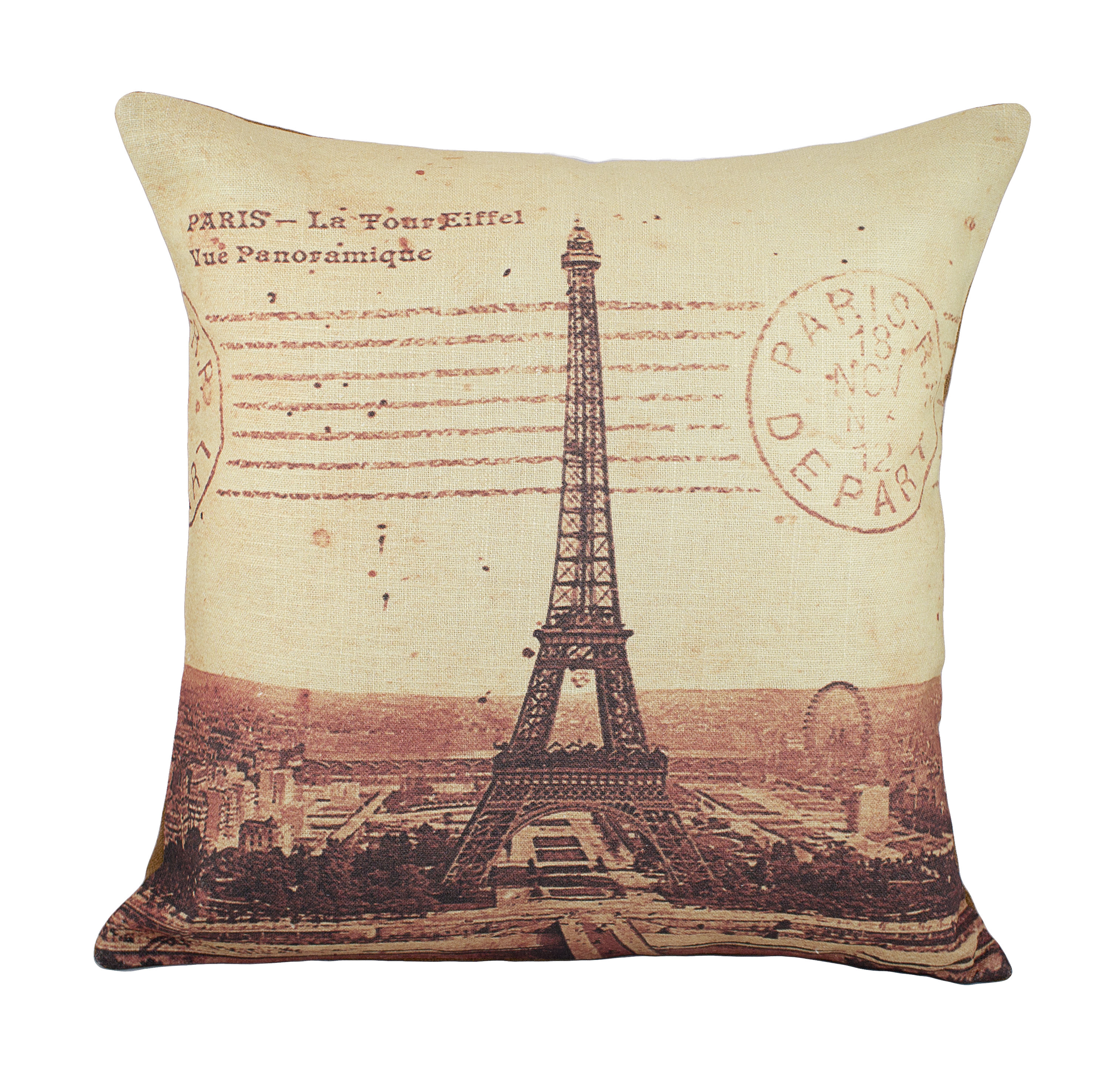 eiffel tower shaped pillow
