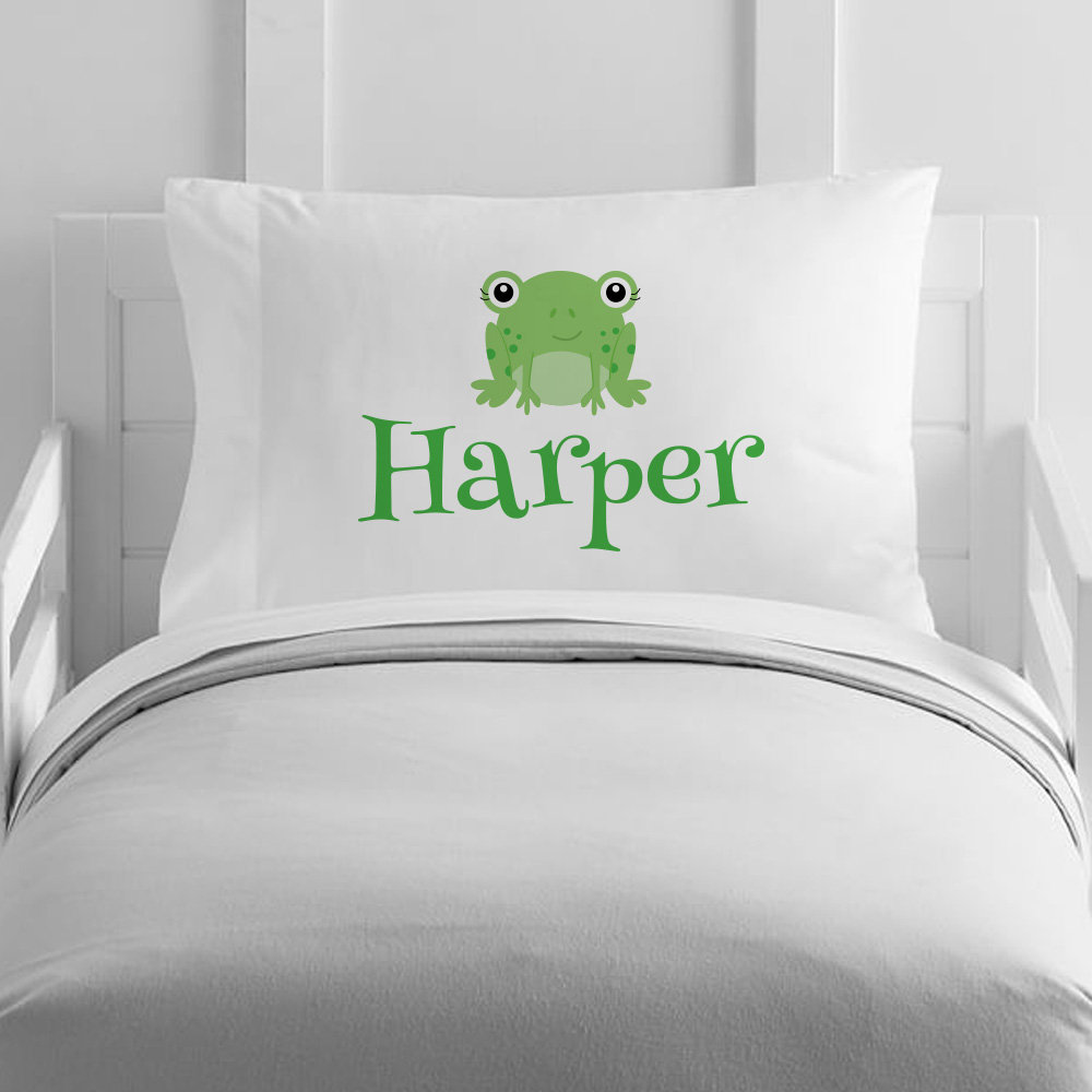 frog pillow case