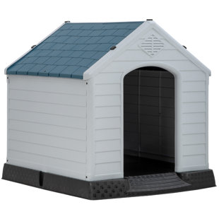 hard plastic dog house