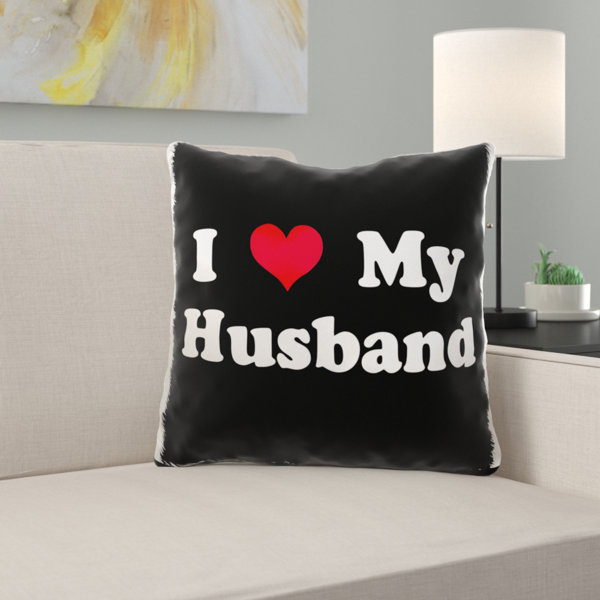 fuzzy husband pillow