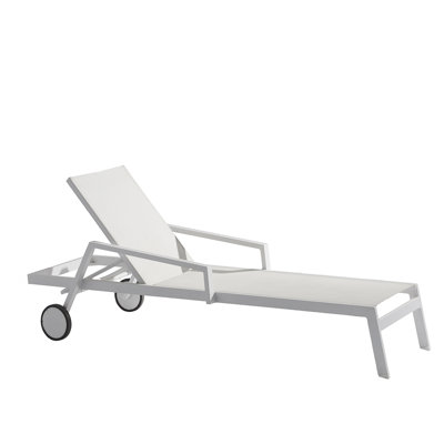 Newman 83" Long Reclining Single Chaise by Joss and Main