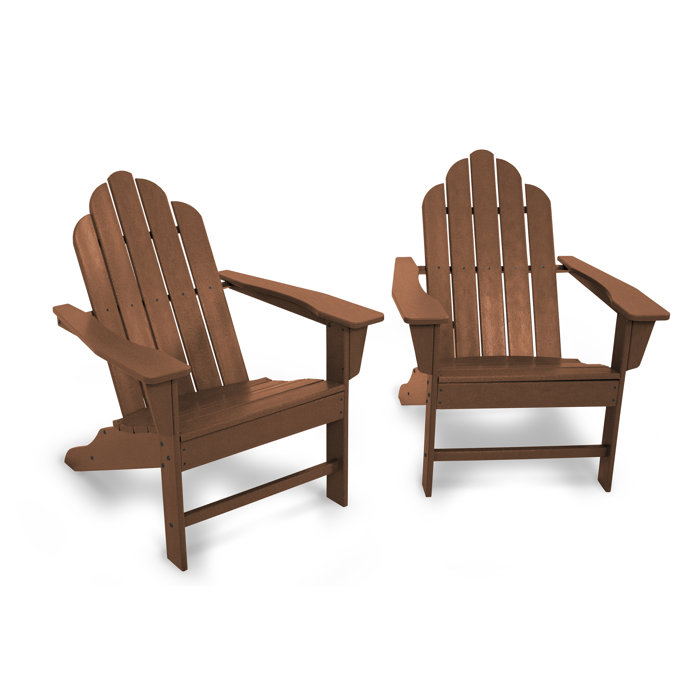 POLYWOOD Long Island Plastic/Resin Adirondack Chair