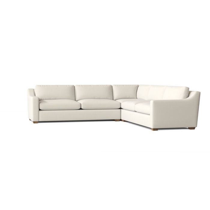 Joss and Main Melanie 133" Wide Symmetrical Corner Sectional