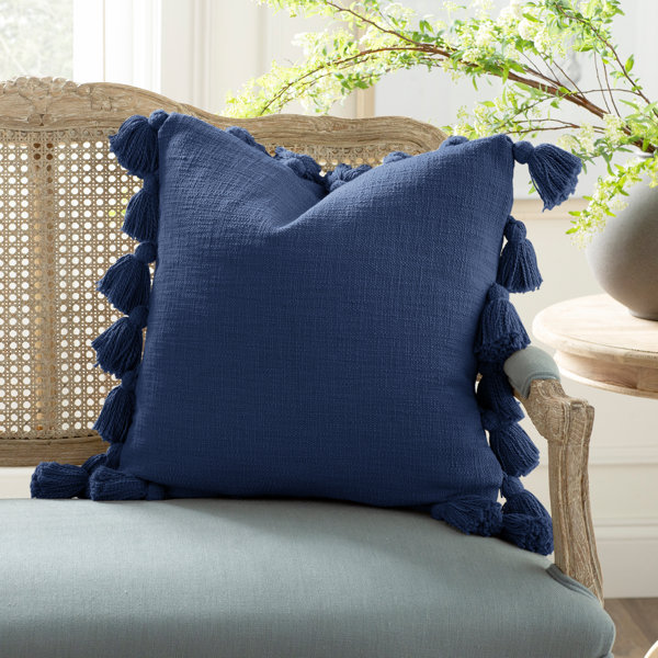 wayfair blue cushions