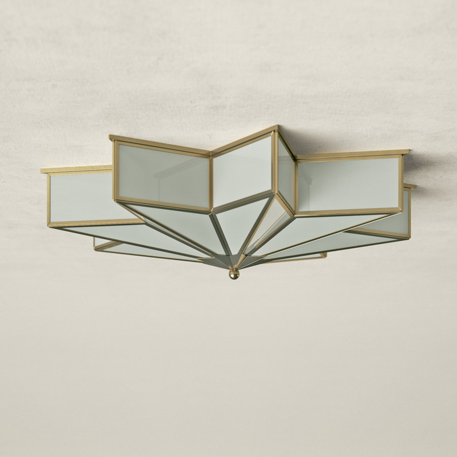 Hawkinsville 3 - Light 21" Unique/Statement Star Flush Mount