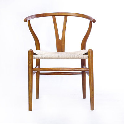 Gunnur Solid Wood Stacking Side Chair by Corrigan Studio