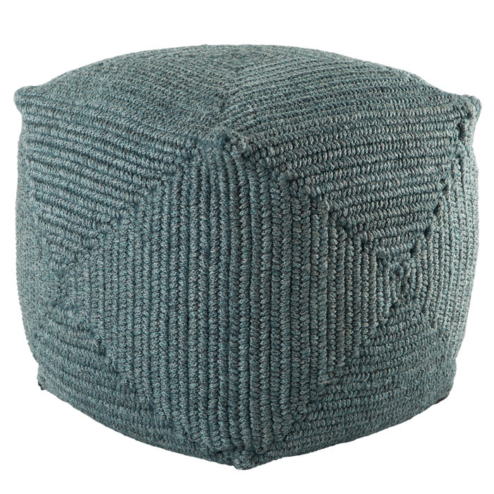 Joss and Main Floris Outdoor Ottoman with Cushion