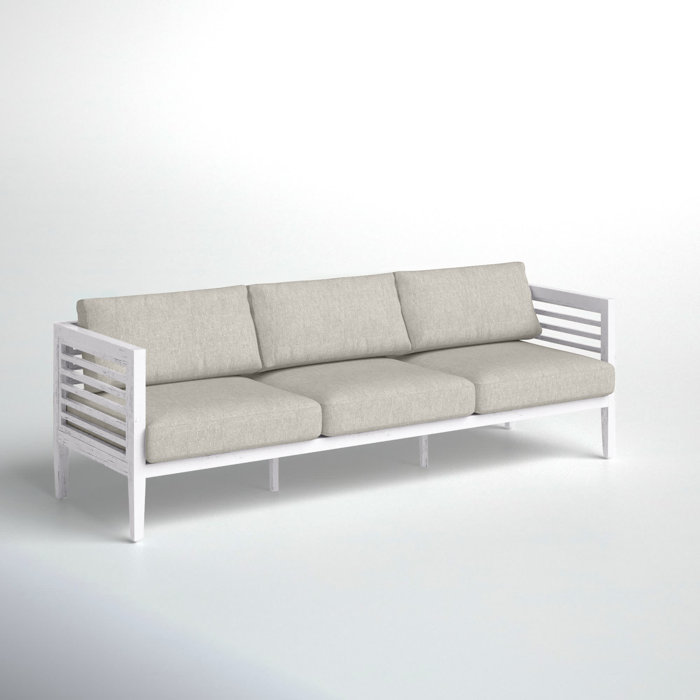 Joss and Main Julian Patio Sofa with Cushions