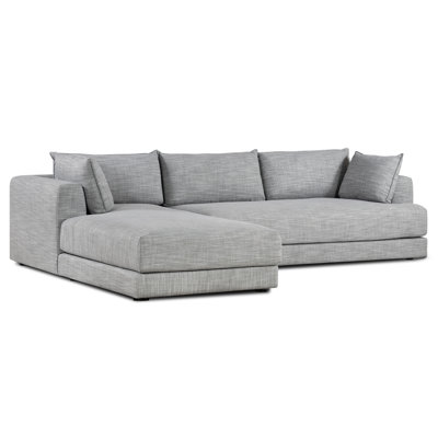 Kahn 122" Wide Sofa & Chaise by Joss and Main