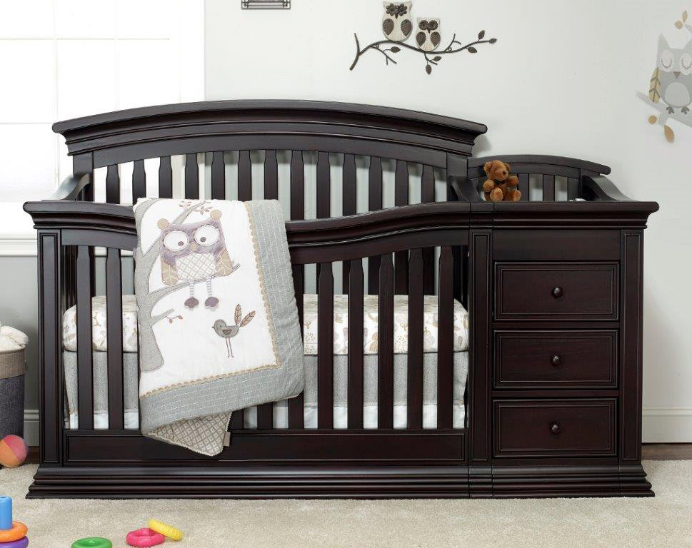 sorelle mini crib