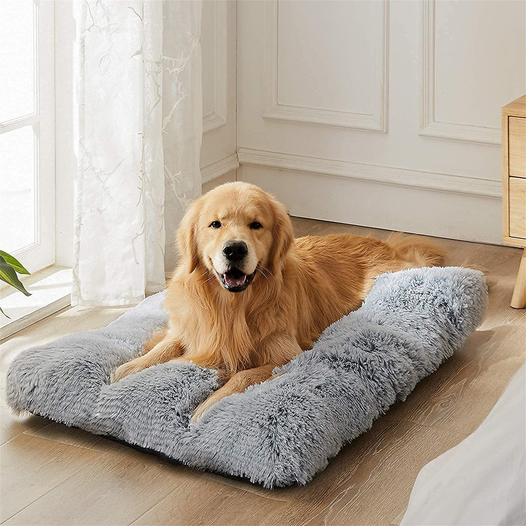 large dog kennel bed