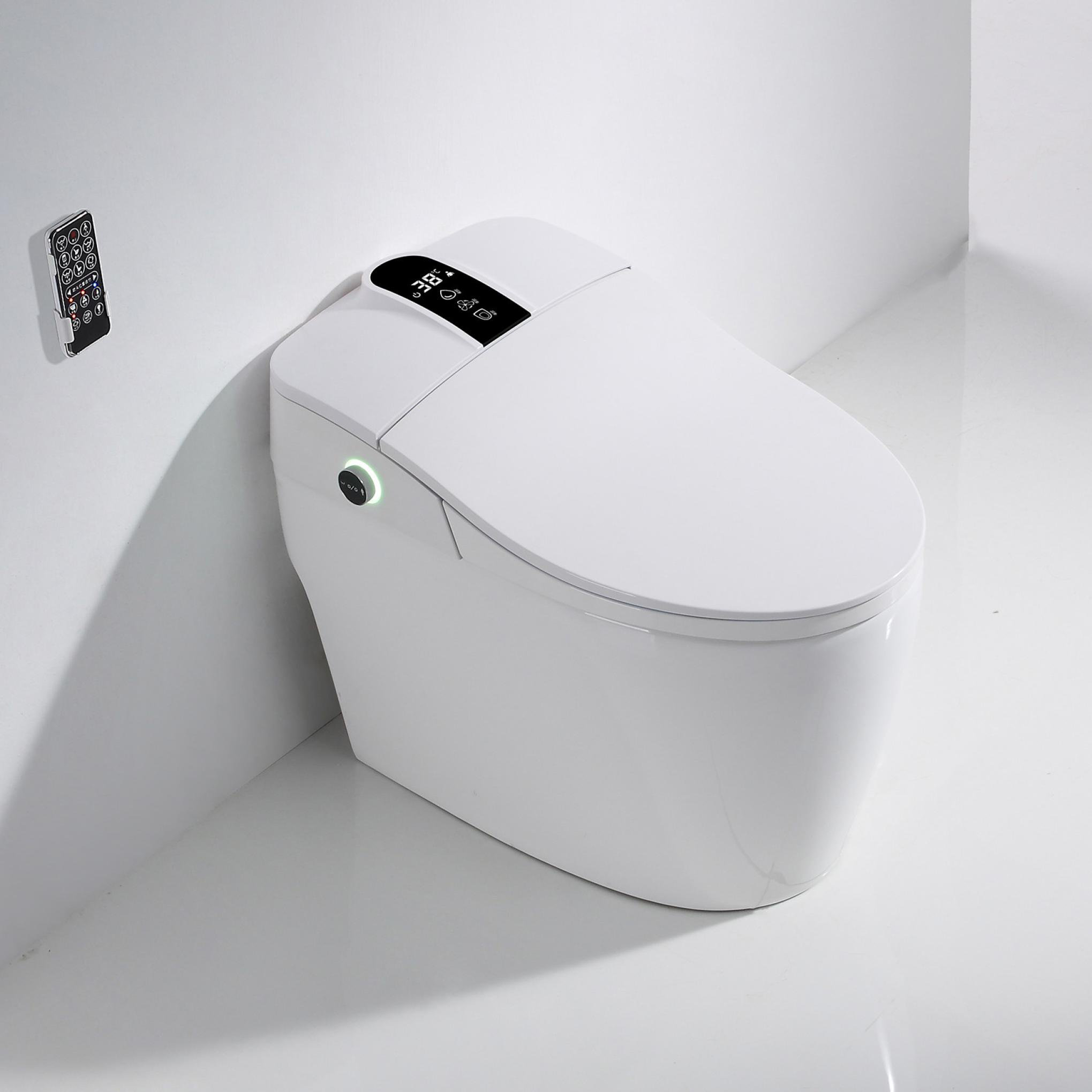 ZTTYCINGCO INC Elongated One Piece Smart Toilet With Advance Bidet And