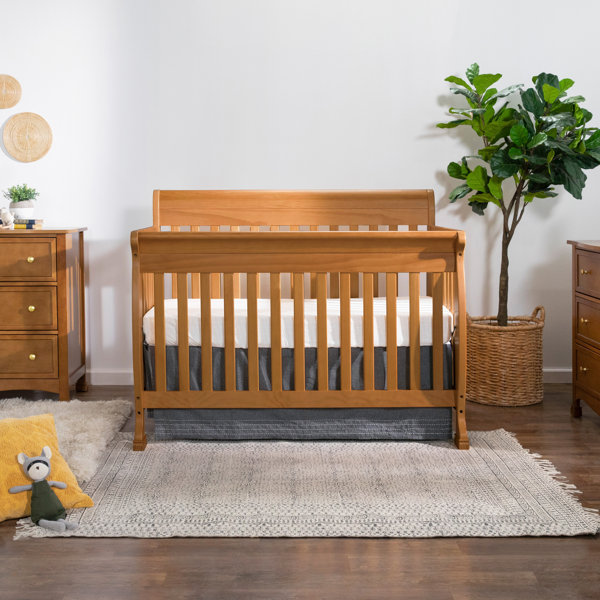 solid oak crib