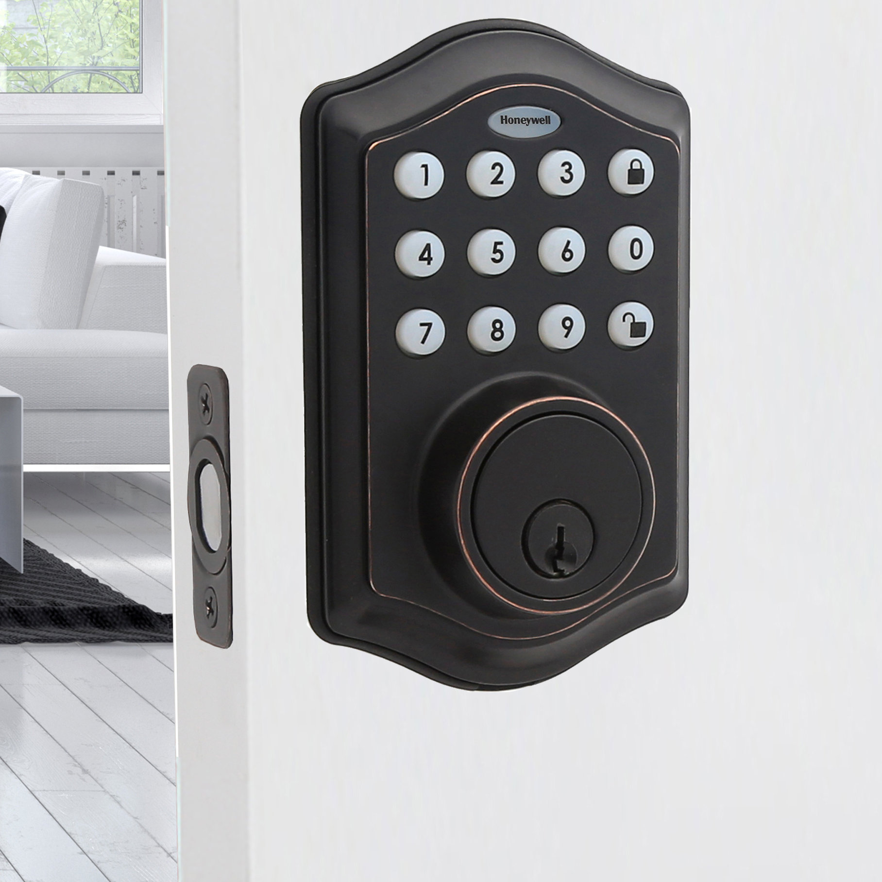 how to install honeywell digital deadbolt