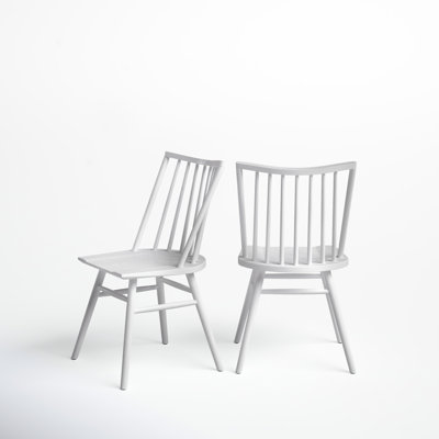 Leland Solid Wood Slat Back Side Chair by Joss and Main