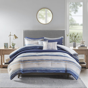 light blue queen comforter set