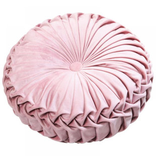 pink round pillow