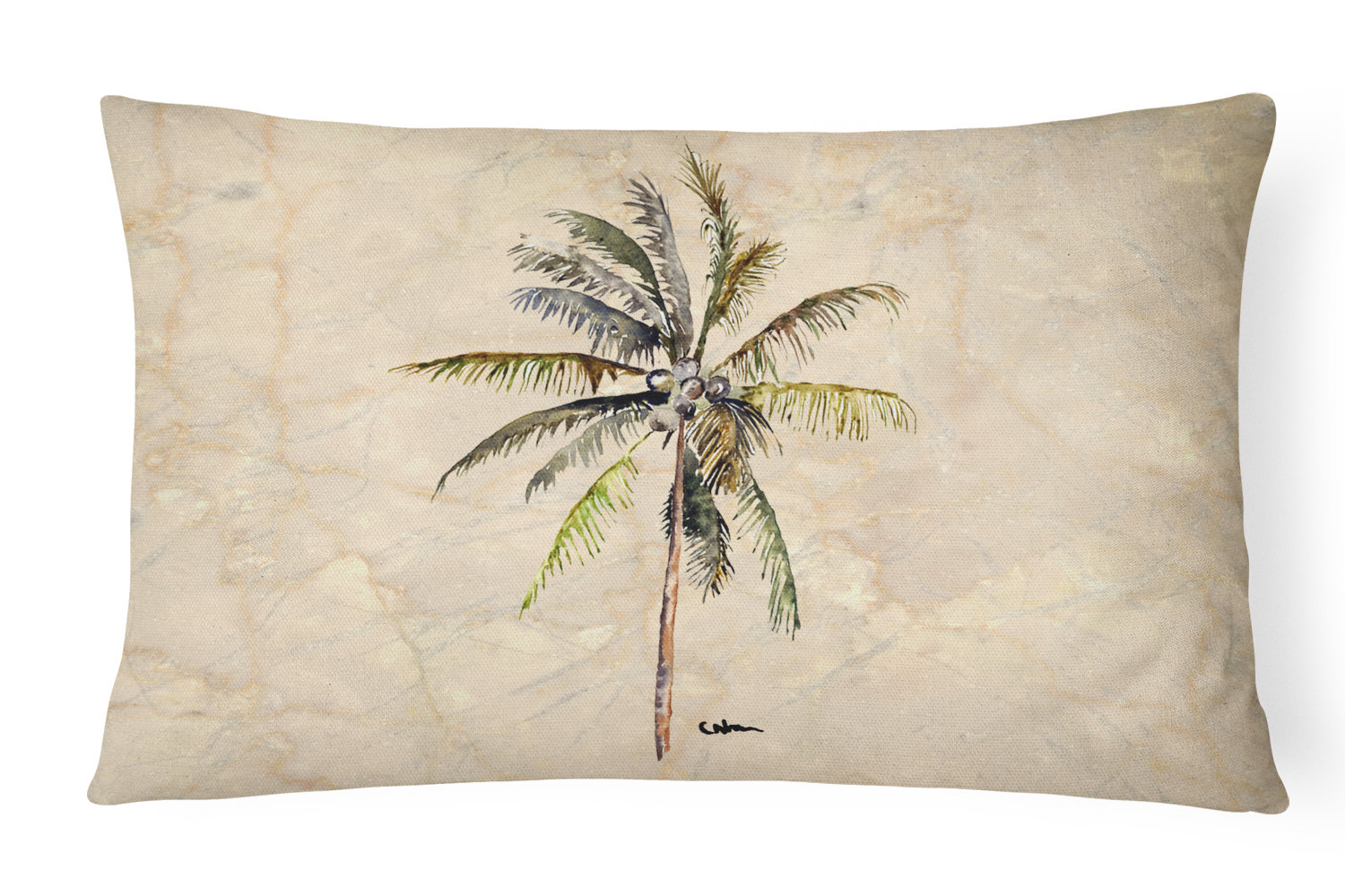 palm tree throw