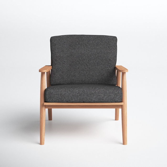 Joss and Main Hollis 26" Wide Polyester Armchair