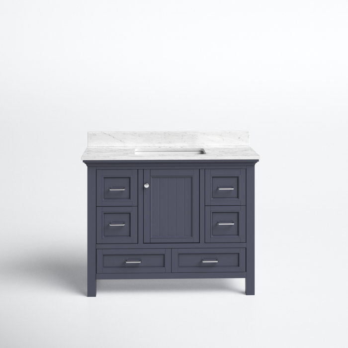 Joss and Main Kituku 42" Single Bathroom Vanity Set
