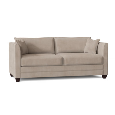 Lourenco 77" Square Arm Sofa Bed Sleeper by Lark Manor
