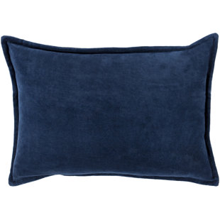 blue lumbar throw pillows