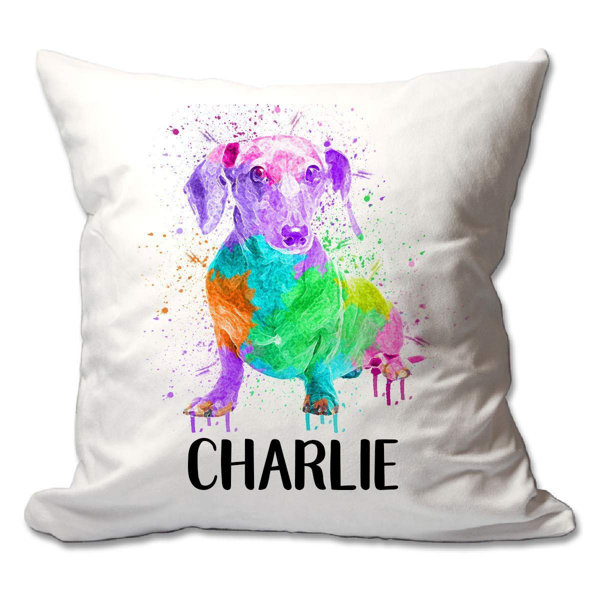 dachshund throw pillows