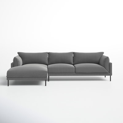 112" Wide Sofa & Chaise by Joss and Main