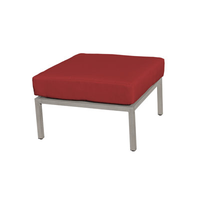 Wrenshall Outdoor Ottoman with Cushion by Joss and Main