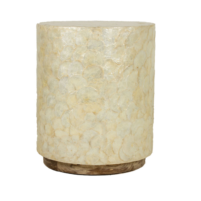 Joss and Main Crawley Drum End Table