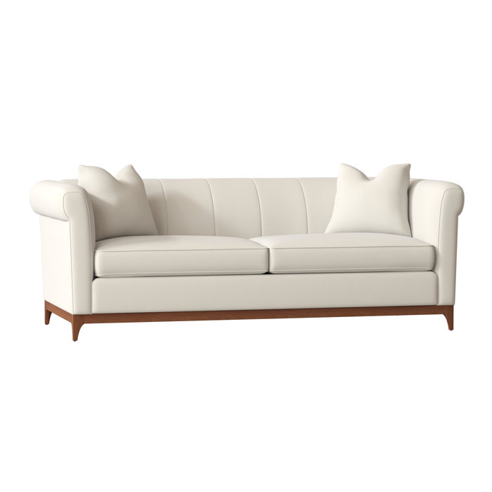 Wade Logan Steffens 89" Rolled Arm Sofa