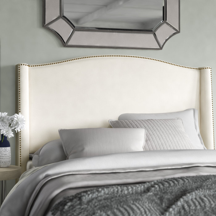 Joss and Main Andrews Upholstered Wingback Headboard