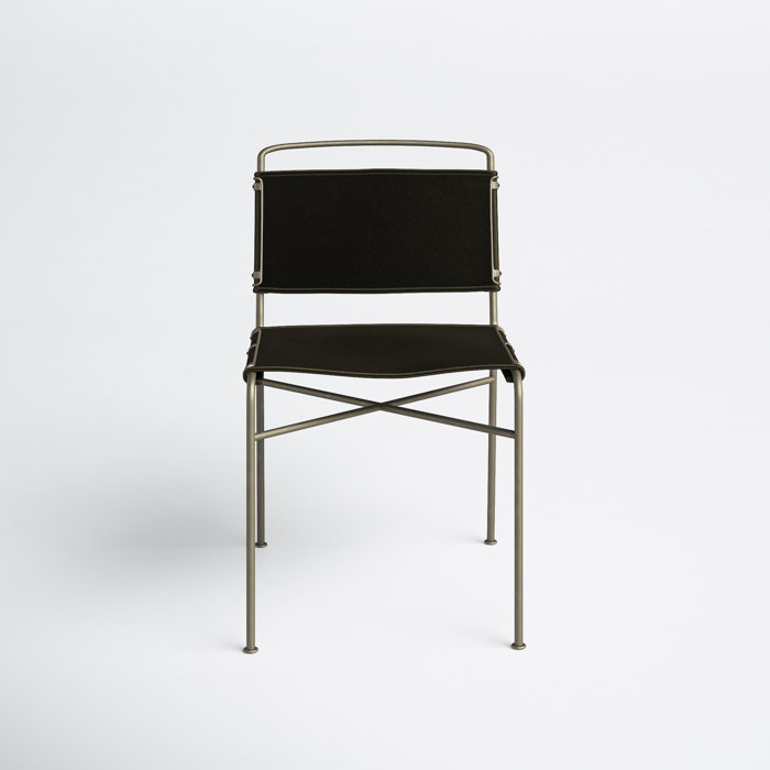 Joss and Main Summer Upholstered Side Chair in Olive Green