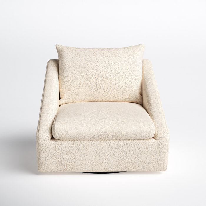Joss and Main Southwold 33" Wide Swivel Armchair