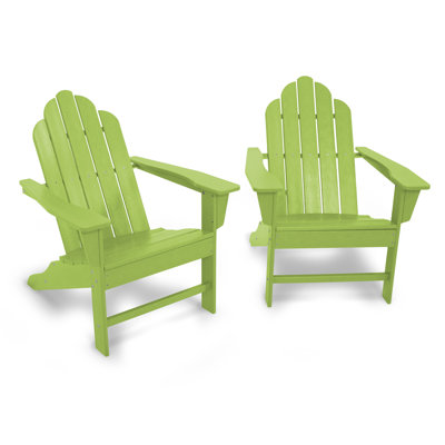 Long Island Plastic/Resin Adirondack Chair by POLYWOOD