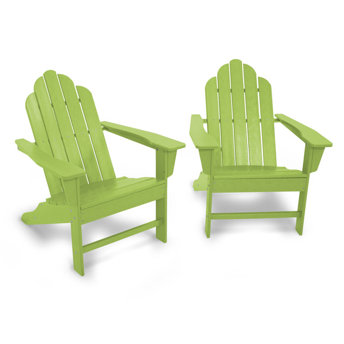POLYWOOD Long Island Plastic/Resin Adirondack Chair