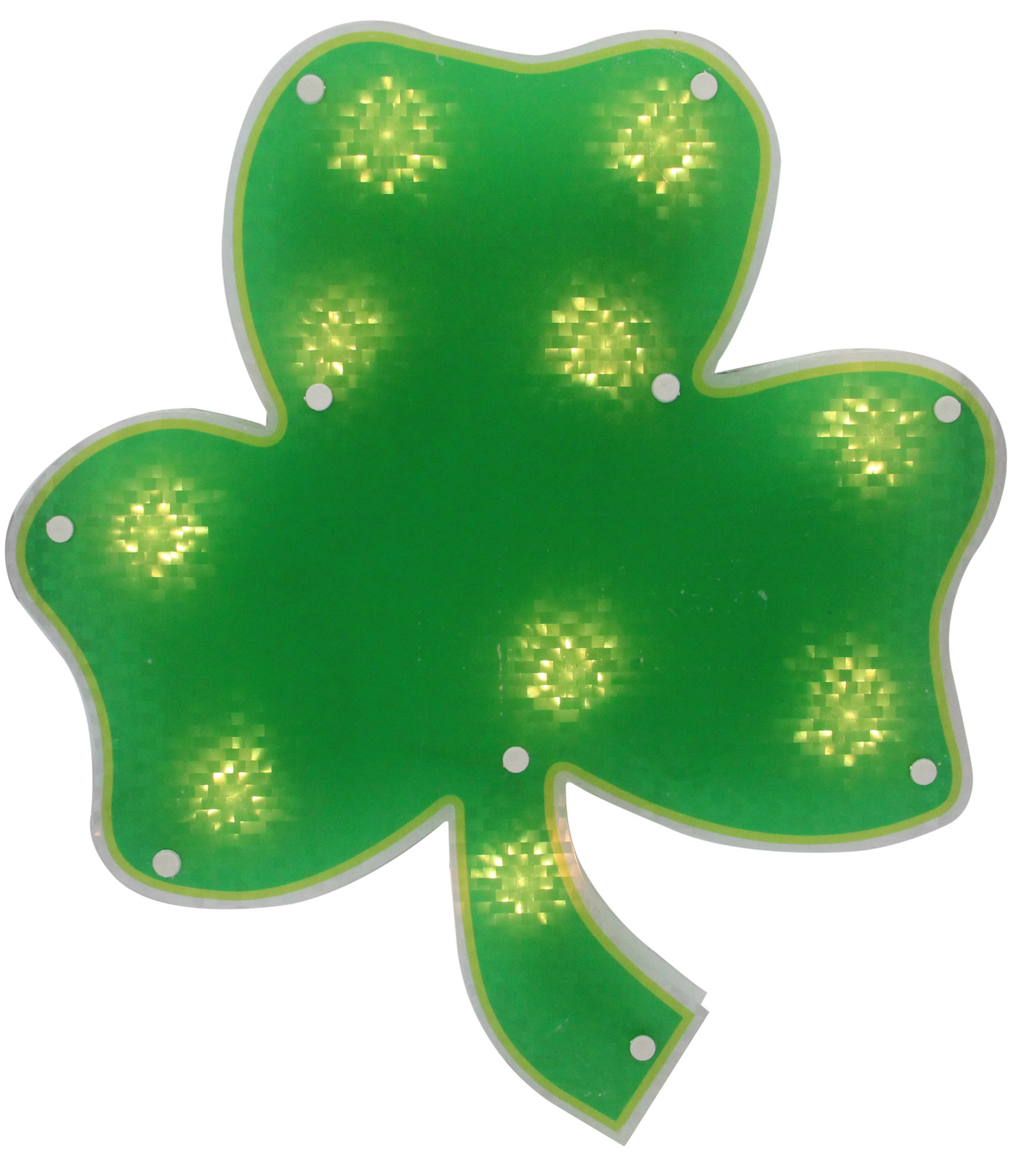 Shamrock Saint Patrick/'s Day Irish Holiday Green and Gold String Art Wood Sign