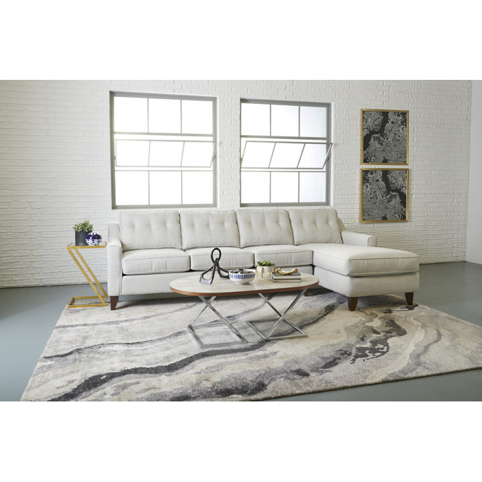 Wayfair Custom Upholstery Anastasia 113" Wide Sofa & Chaise