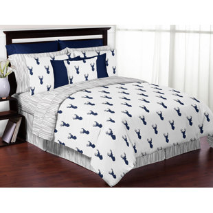 deer twin bedding set