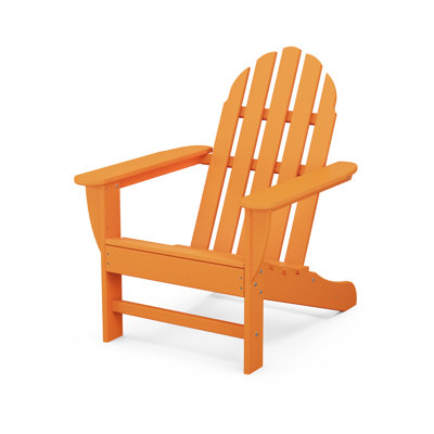 Classic Adirondack Plastic Chair by POLYWOOD