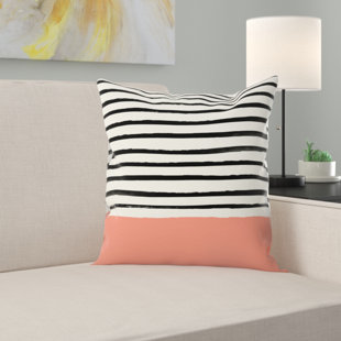 coral throws and pillows