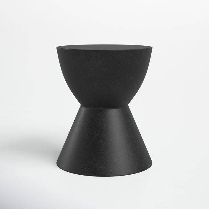 Joss and Main Celine Concrete Abstract End Table