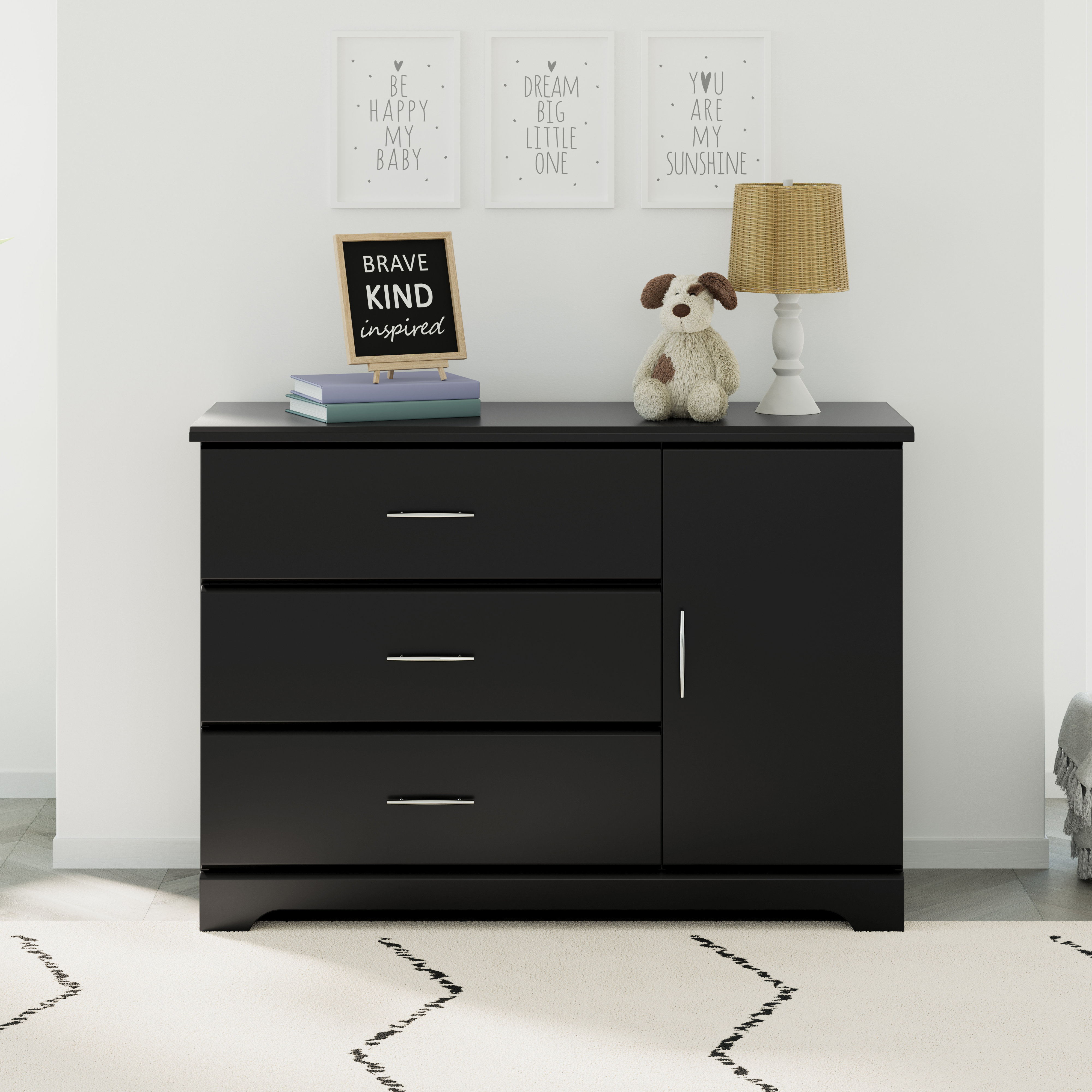brookside 3 drawer chest