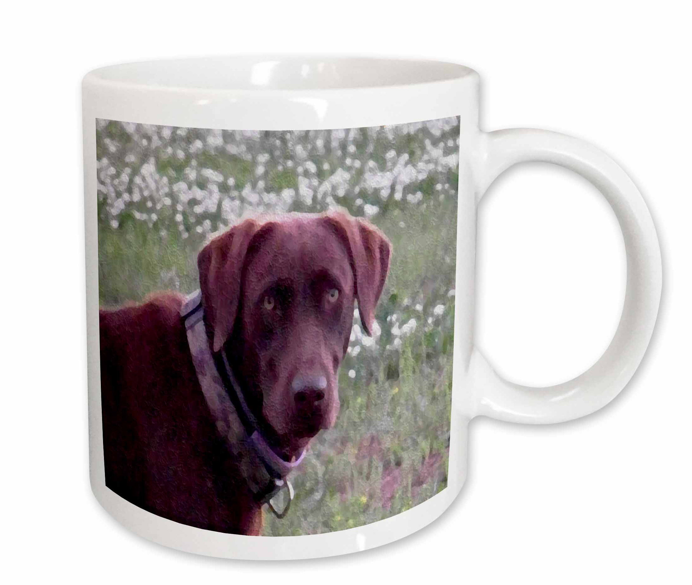 chocolate lab mug
