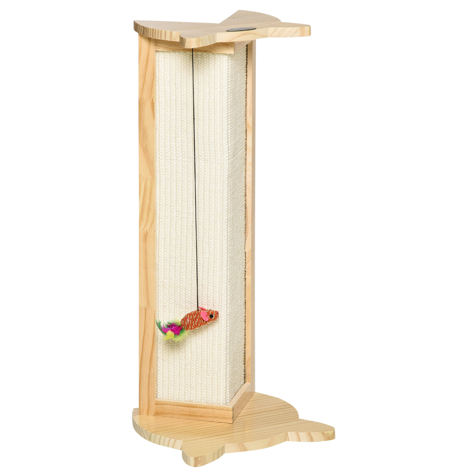 angled scratching post