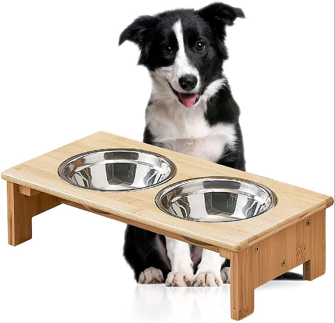 large dog feeder
