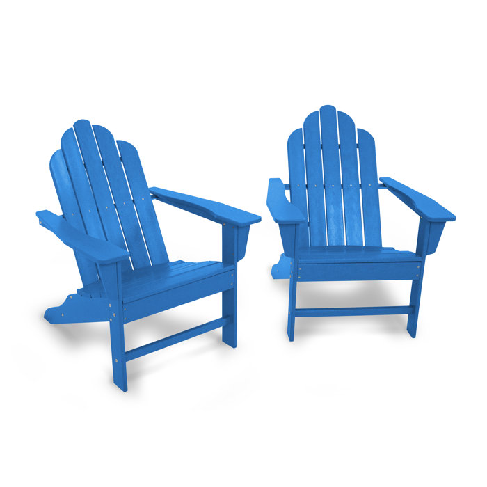 POLYWOOD Long Island Plastic/Resin Adirondack Chair