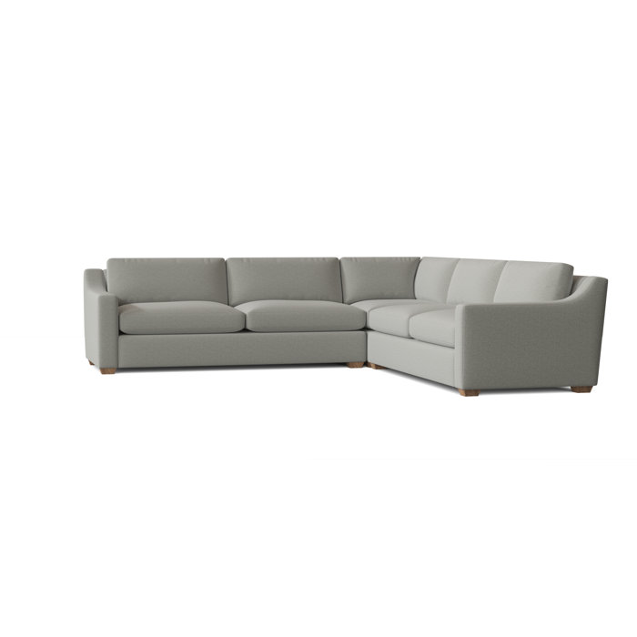Joss and Main Melanie 133" Wide Symmetrical Corner Sectional