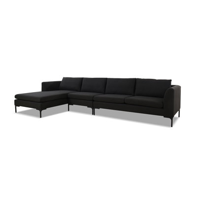 Nicastro 131.5" Wide Modular Sofa & Chaise by Joss and Main