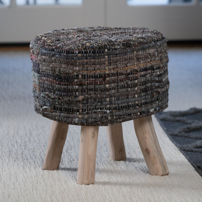 Dontrea Solid Wood Accent Stool